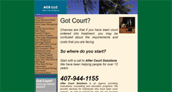 Desktop Screenshot of courtorderedflorida.com